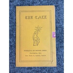 The Call Clarington OH Church Newsletter Evangelical Reformed Mimeograph 1953 #3